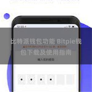 比特派钱包功能 Bitpie钱包下载及使用指南