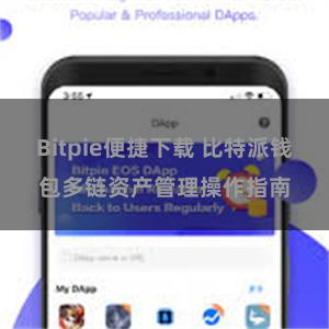 Bitpie便捷下载 比特派钱包多链资产管理操作指南