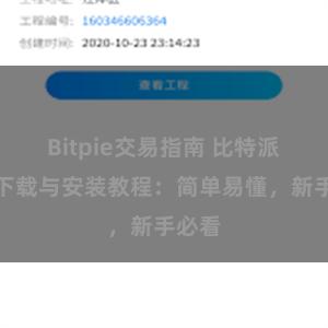 Bitpie交易指南 比特派钱包下载与安装教程：简单易懂，新手必看