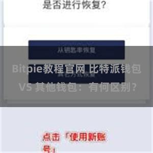 Bitpie教程官网 比特派钱包 VS 其他钱包：有何区别？