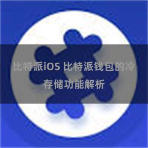 比特派iOS 比特派钱包的冷存储功能解析