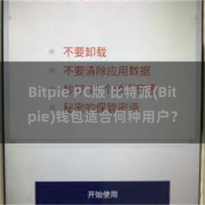 Bitpie PC版 比特派(Bitpie)钱包适合何种用户？