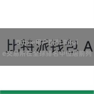 Bitpie用户指南 Bitpie交易所在全球排名中位居前列