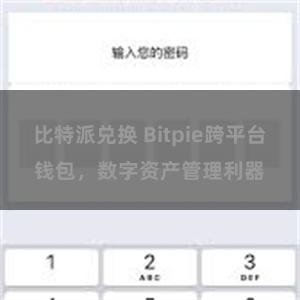 比特派兑换 Bitpie跨平台钱包，数字资产管理利器