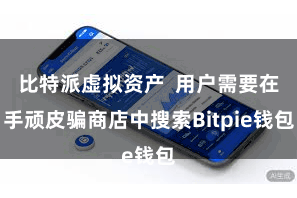 比特派虚拟资产  用户需要在手顽皮骗商店中搜索Bitpie钱包