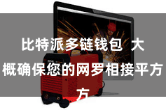 比特派多链钱包  大概确保您的网罗相接平方